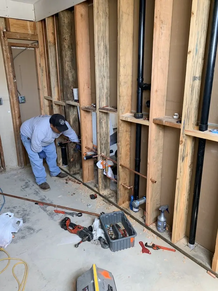 Commercial rough-in plumbing for Commercial Plumbing in Pikes Peak